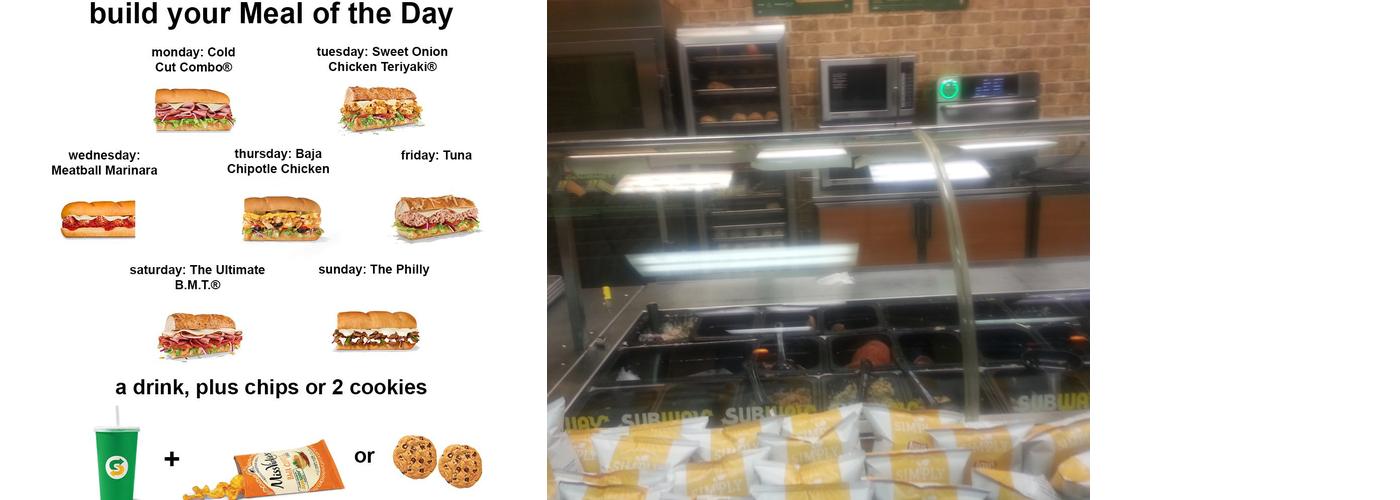 Subway Menu