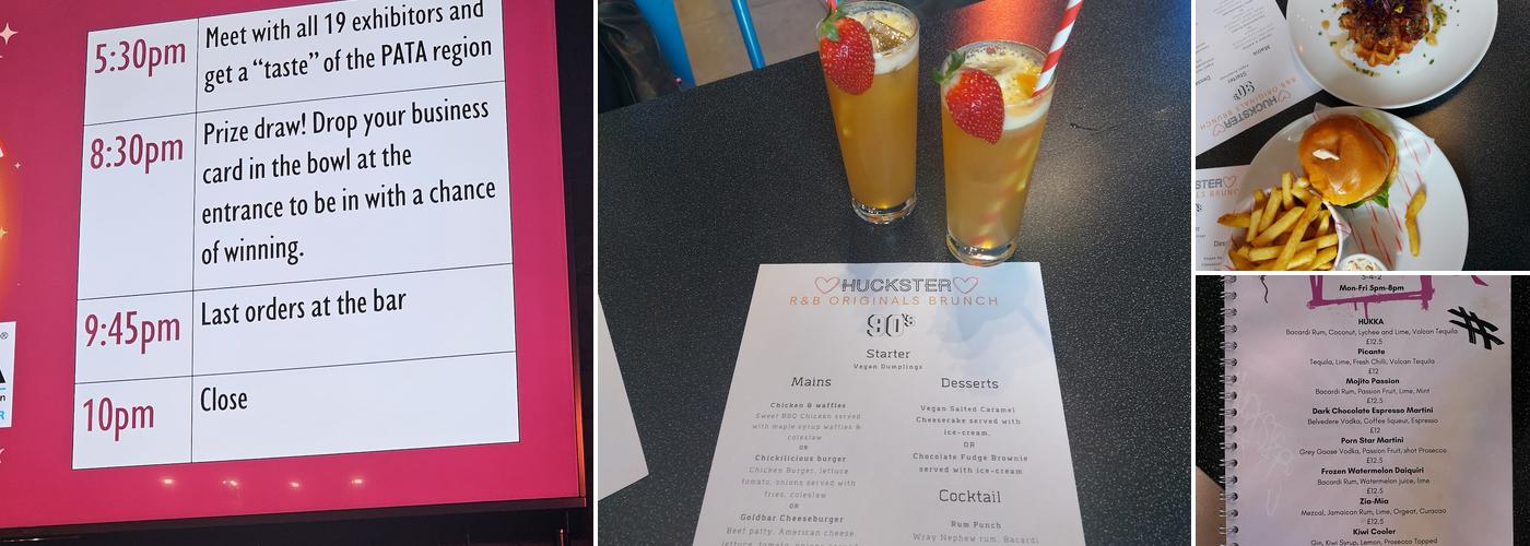 HUCKSTER London Menu