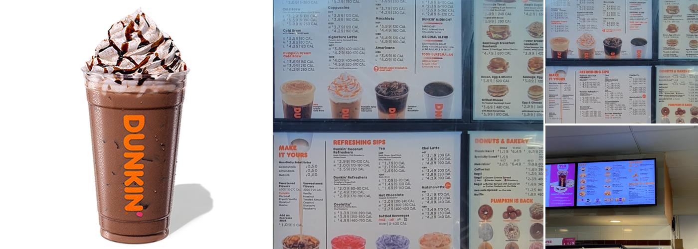 Dunkin' Menu
