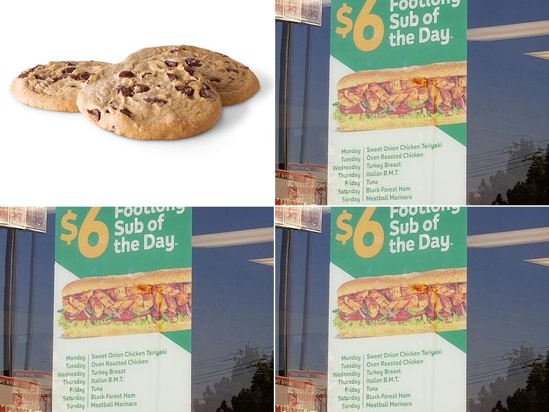 Subway Menu
