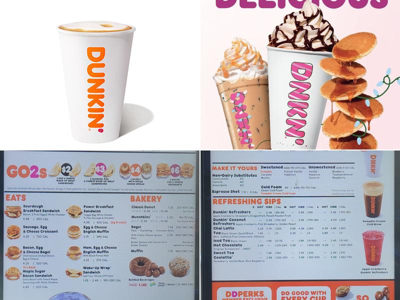 Dunkin' Menu