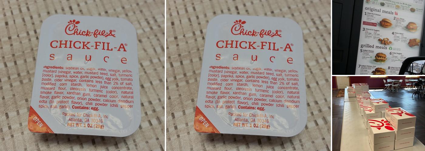 Chick-fil-A Menu