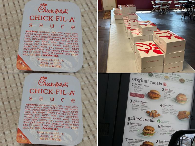 Chick-fil-A Menu