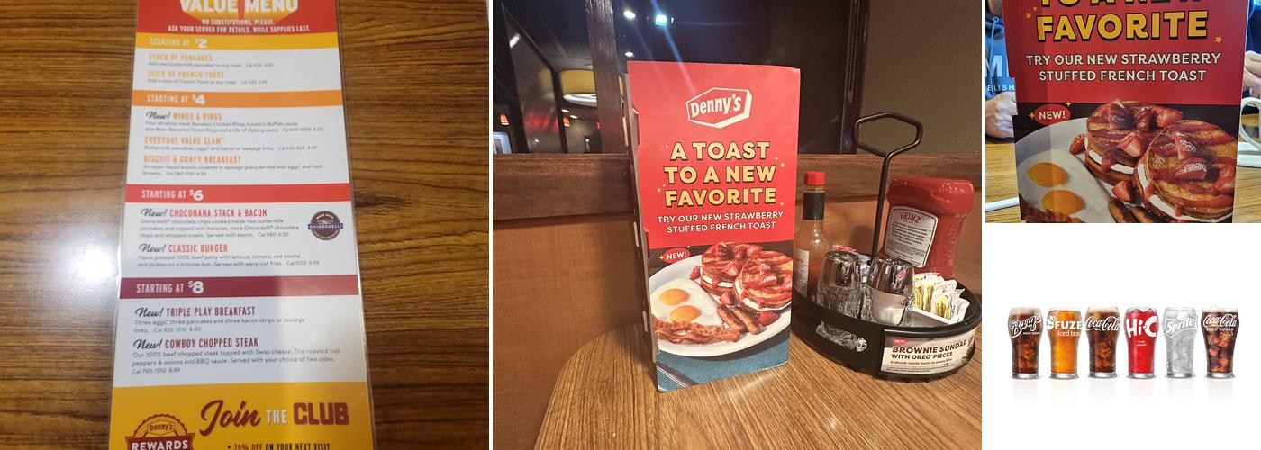 Denny's Menu