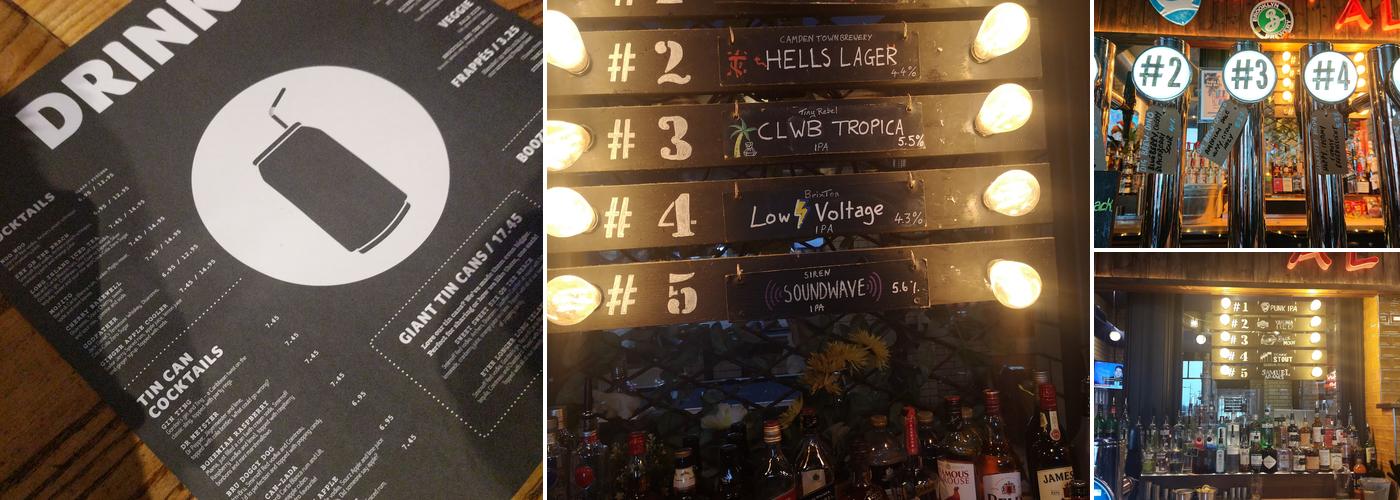 The Royal London Menu