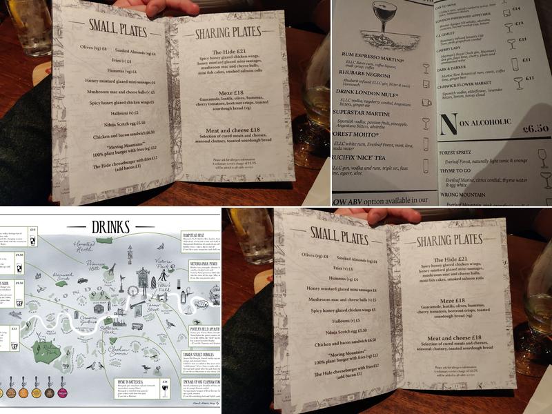 The Hide Bar Menu