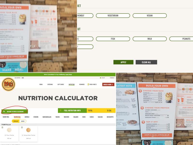 Moe's Southwest Grill Menu