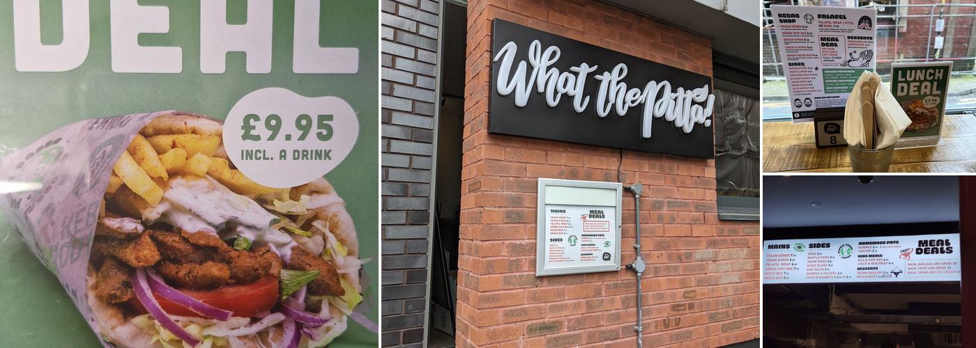 What The Pitta - Vegan Kebabs Manchester Menu