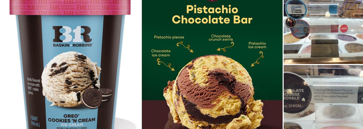 Baskin-Robbins Menu