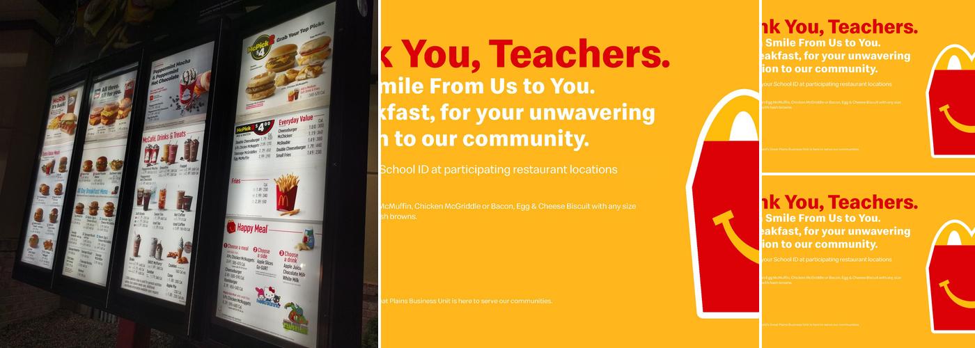 McDonald's Menu