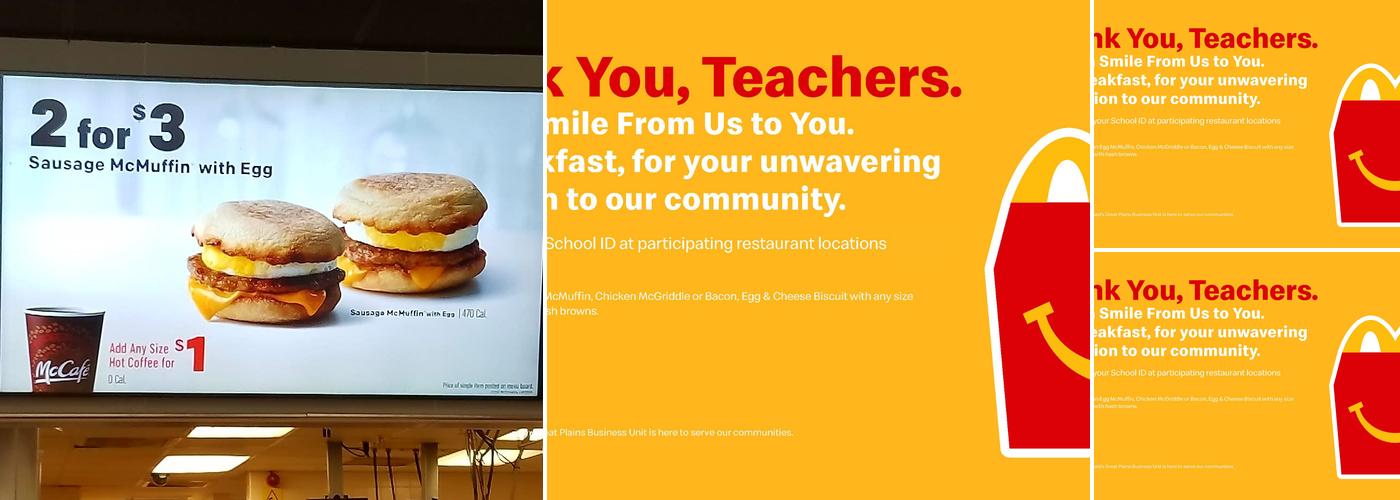 McDonald's Menu