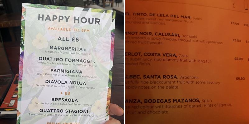 Venn Street Records Menu