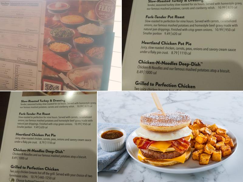 Bob Evans Menu