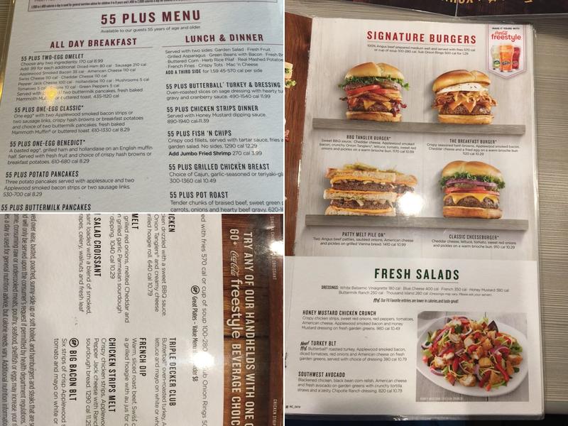 Perkins American Food Co. Menu