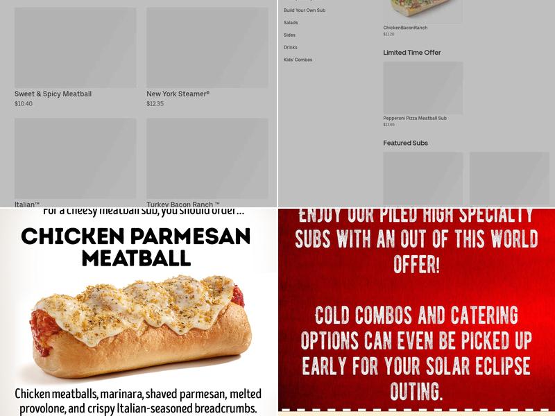 Firehouse Subs Benchmark Menu