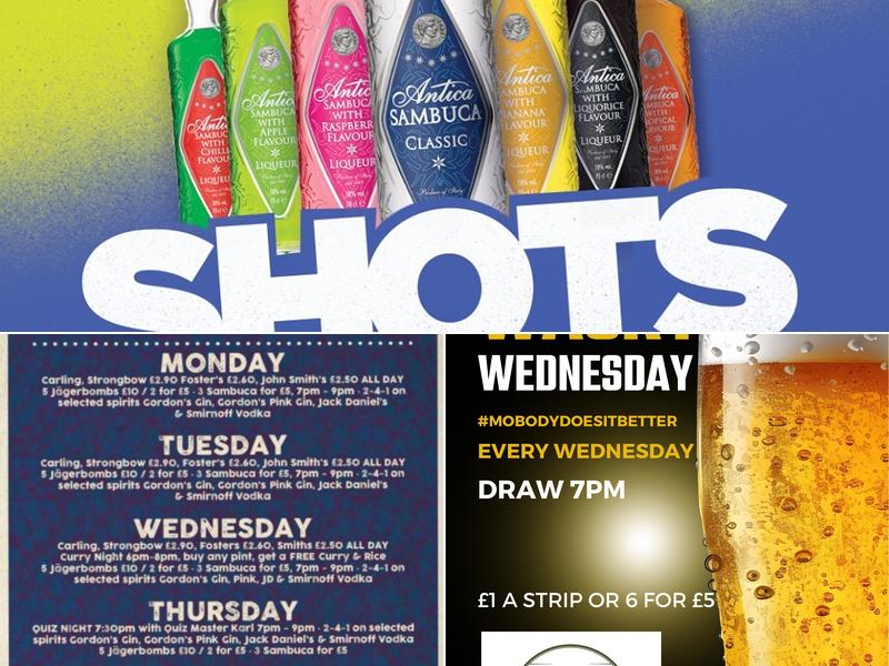 The Mowers Arms Menu