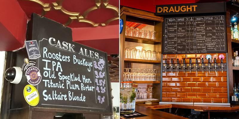 The Salutation Pub Menu