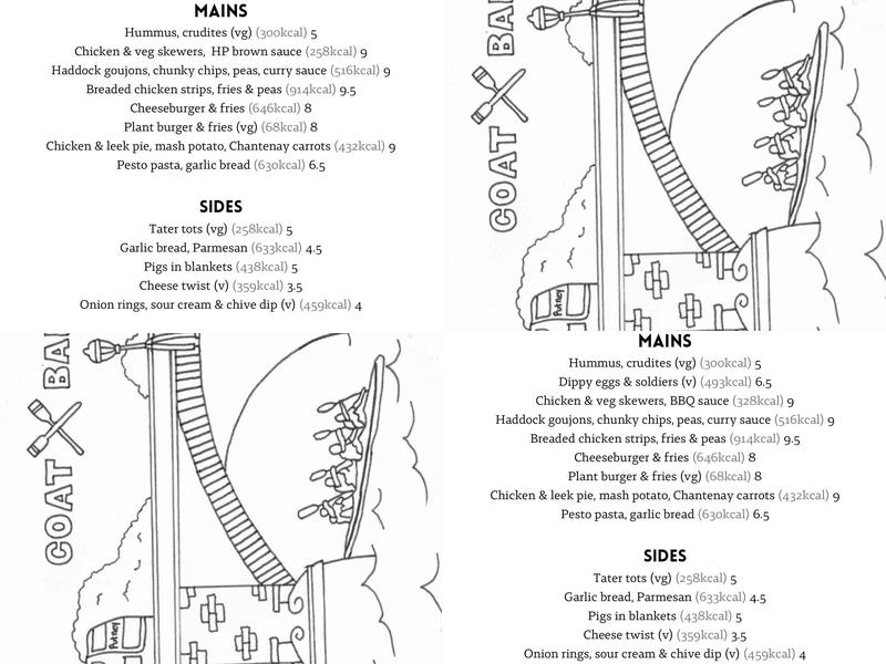 The Coat & Badge Menu