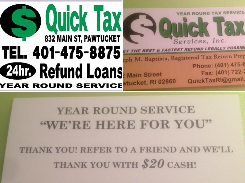Quick Tax Services, Inc.