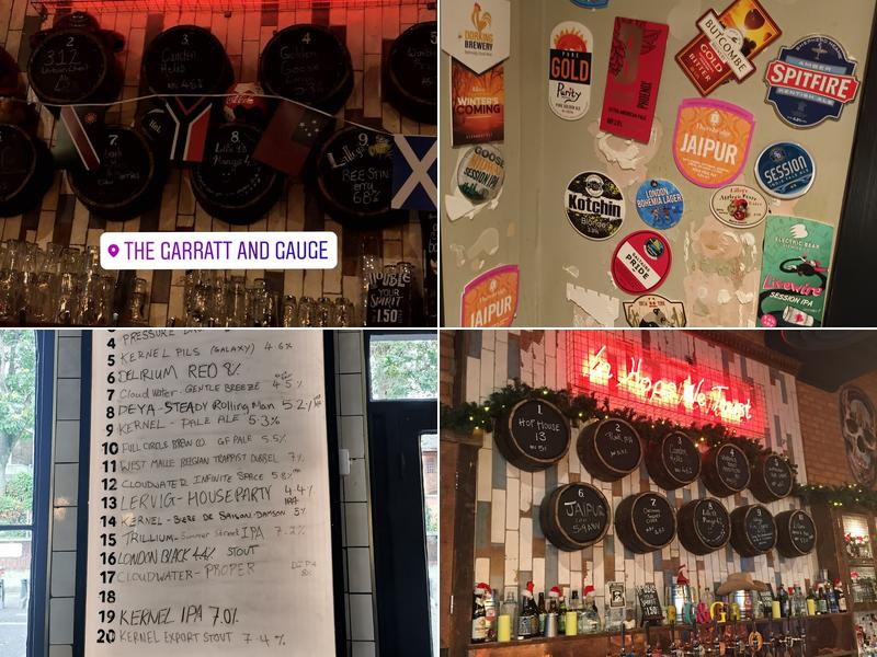 The Garratt & Gauge Menu