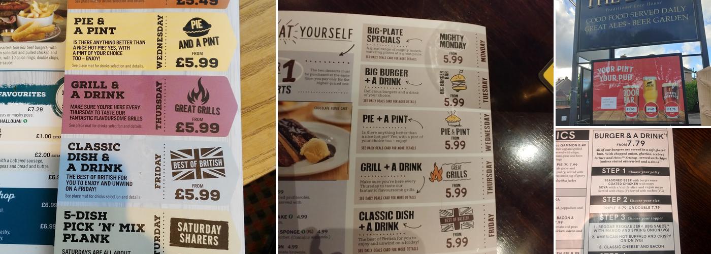 Digby Menu