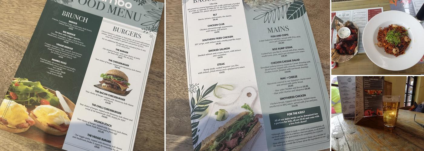 Mambo Menu