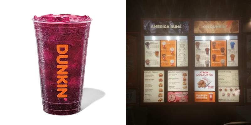 Dunkin' Menu