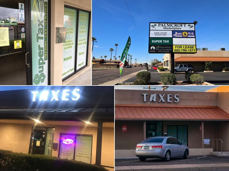 Super Tax Services McDowell Rd