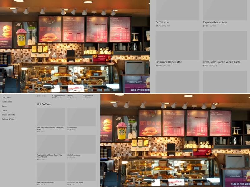 Starbucks Menu
