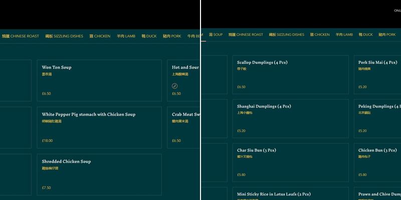 Imperial City (Fulham | Imperial Wharf) Menu