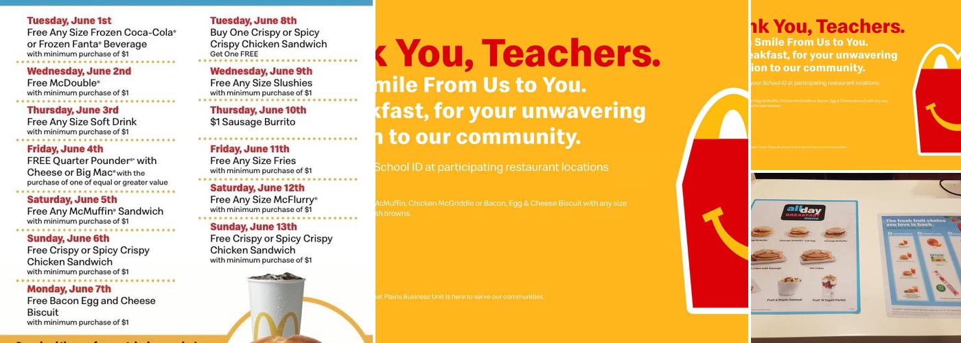 McDonald's Menu