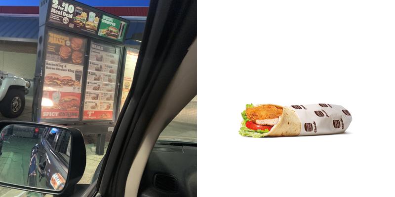 Burger King Menu