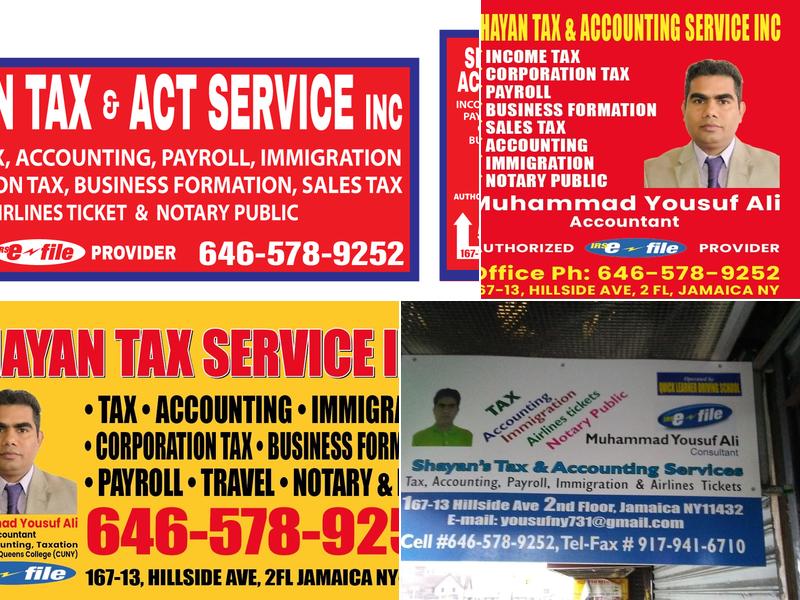 Shayan Tax & Accounting Service Inc