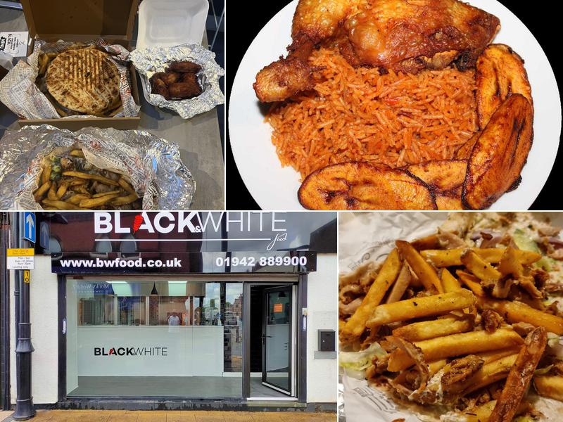 Black and White Food