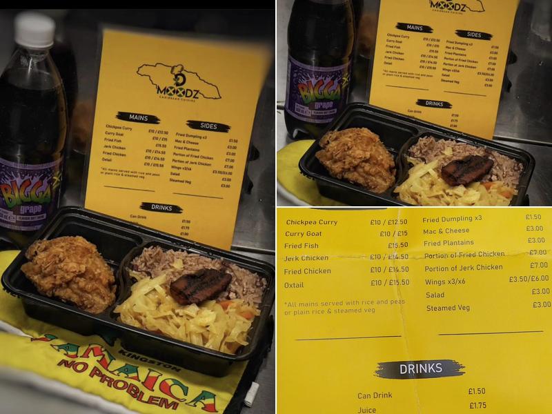 D’MOODZ CARIBBEAN CUISINE Menu