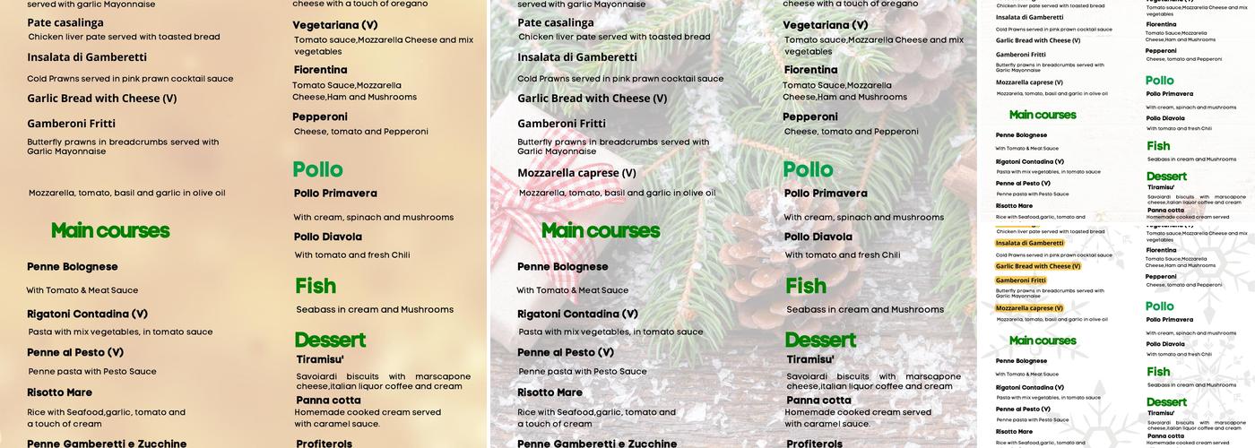 Eat Well Takeaway Menu