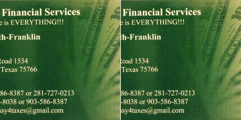 Missy's Tax Service And Franklin Financial Services