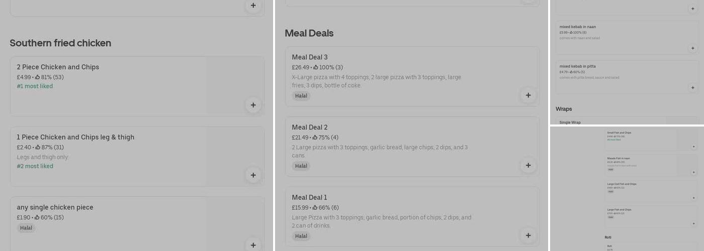 Turkish Pizza & Grill Takeaway Menu