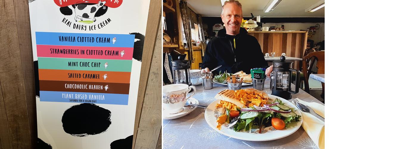 Dorset's Crafty Barn & Tearoom Menu