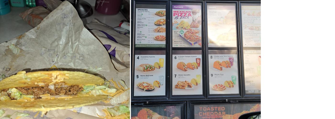 Taco Bell Menu