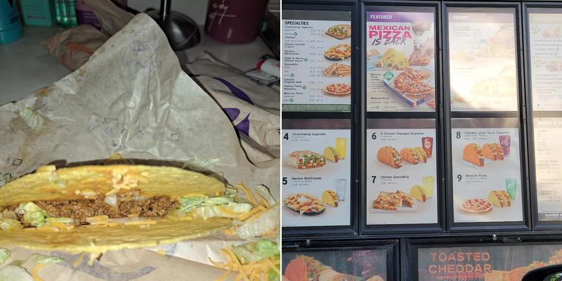 Taco Bell Menu