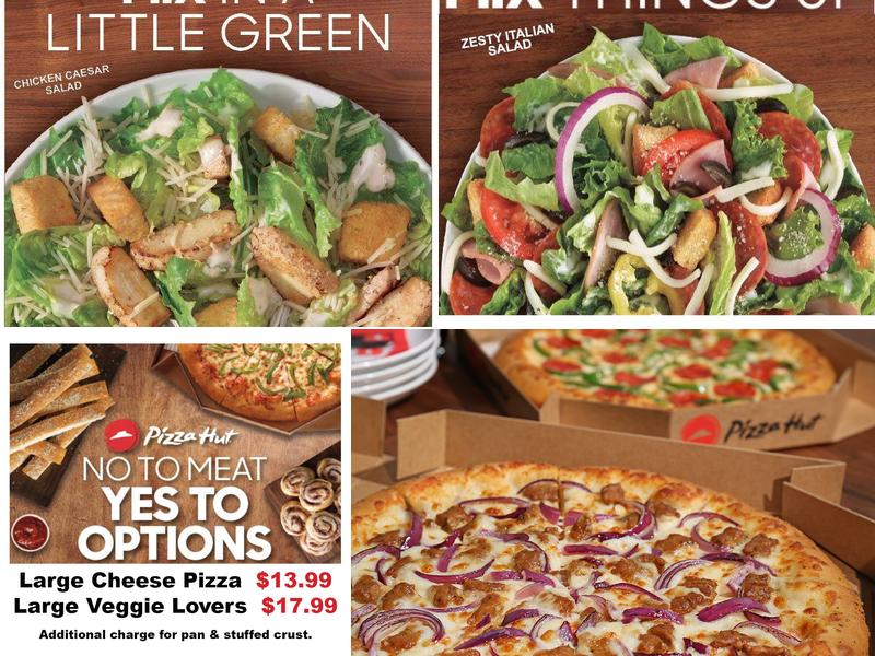 Pizza Hut Menu