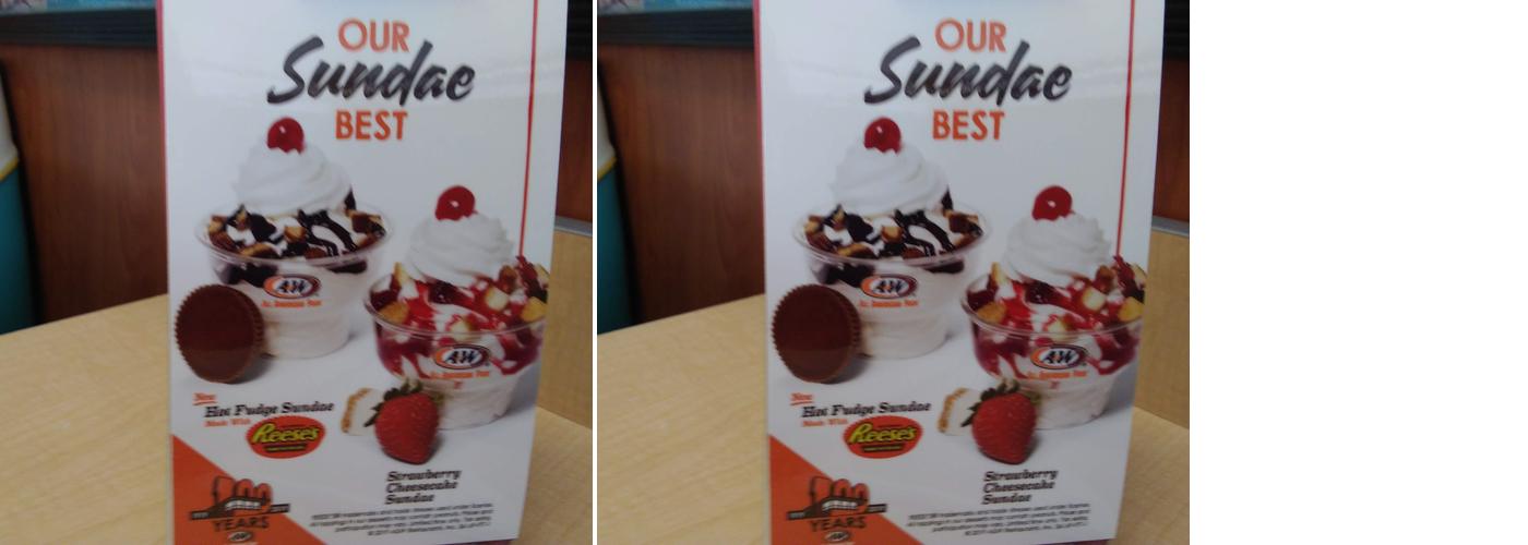 A&W Restaurant Menu
