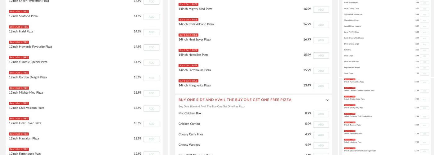 My Yummie Grill Menu