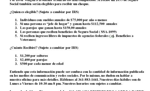 Andy & Bertie Villarreal Tax Service