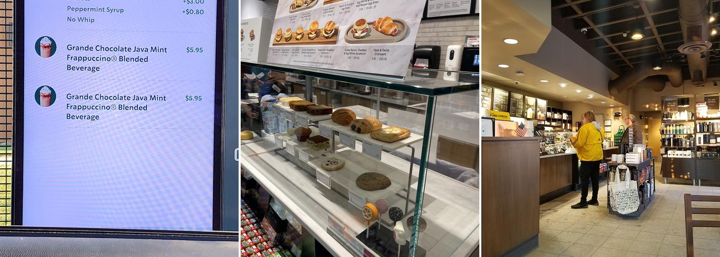 Starbucks Coffee Company Menu
