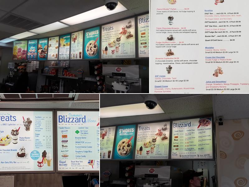 DAIRY QUEEN ORANGE JULIUS STORE Menu