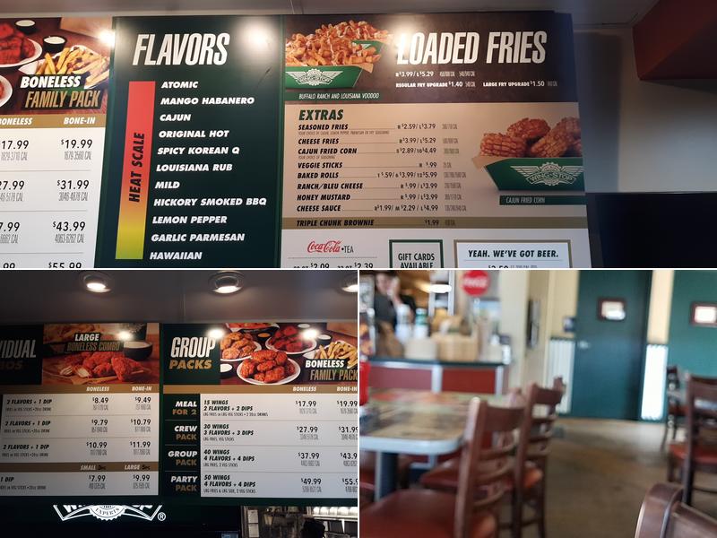 Wingstop Menu