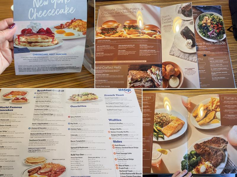 IHOP Menu