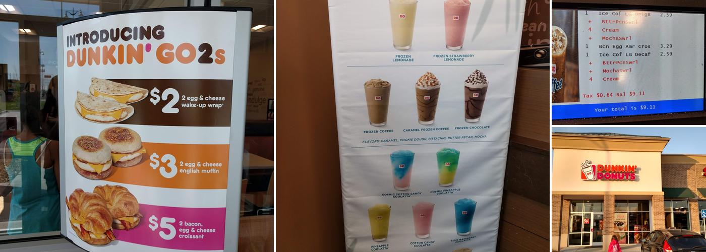 Dunkin' Menu